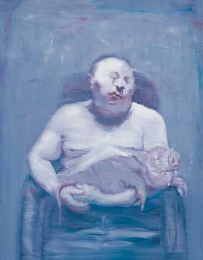 尹朝阳 2000年作 小胖子